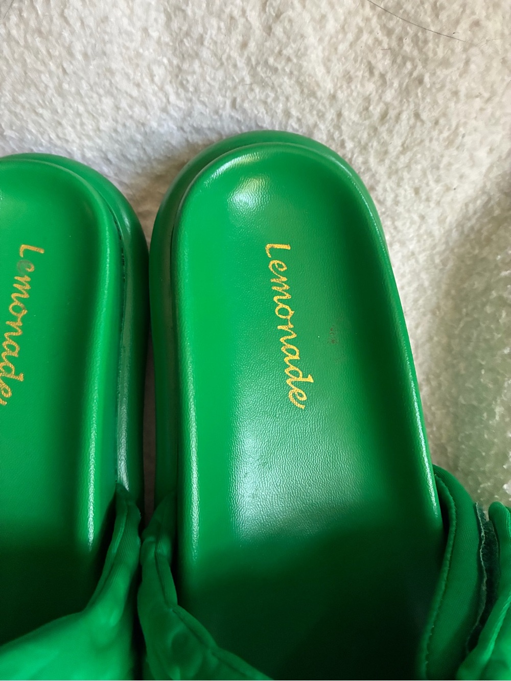 Lemonade sandals size 6 LV design NEW - Picture 4 of 5